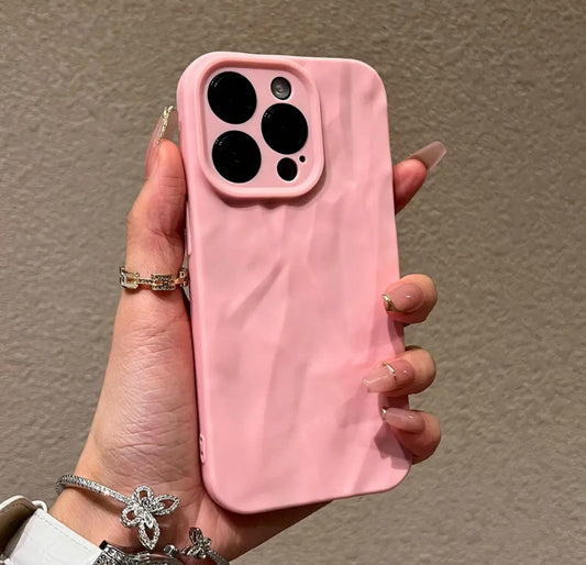 SILICON IPHONE CASE- PINK